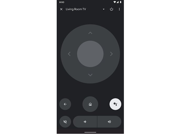 Android TV remote app.